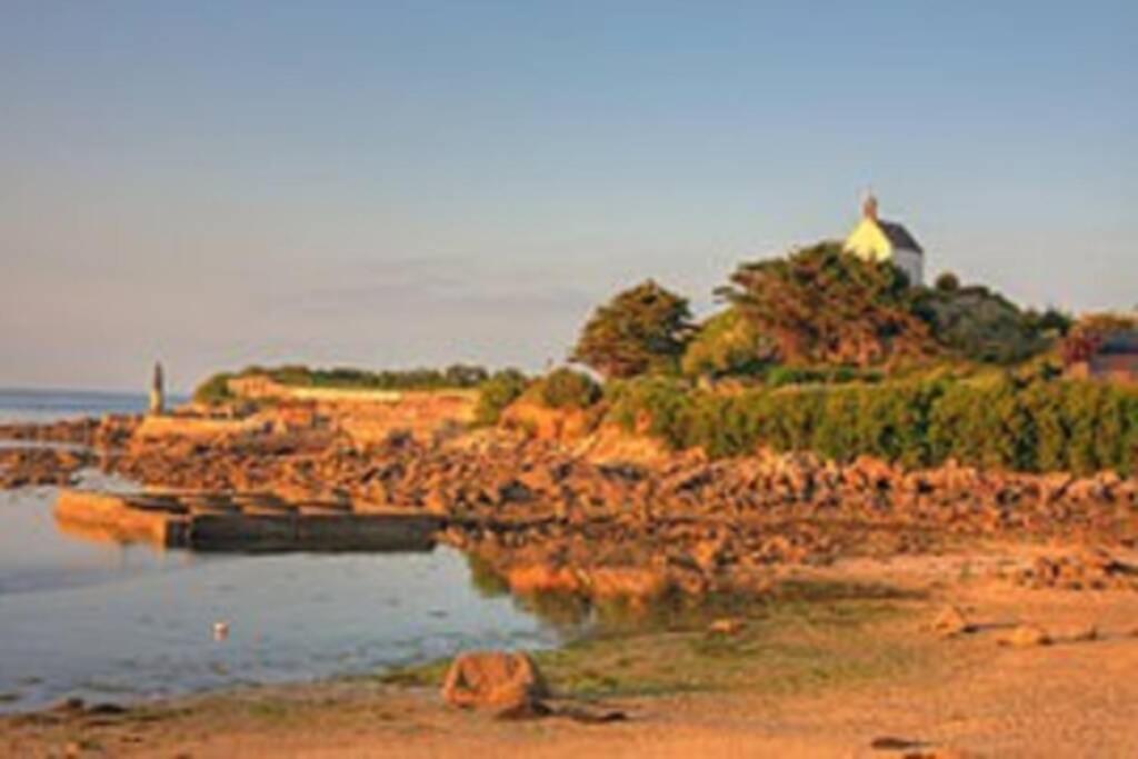 Kermaravel, Le Petit Manoir En Bord De Mer. Saint-Pol-de-Léon 외부 사진